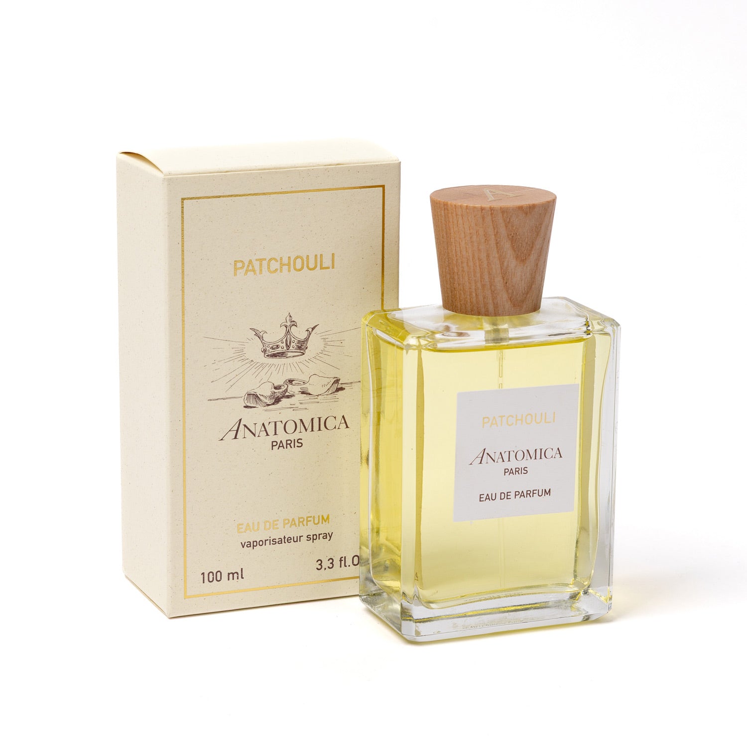 Anatomica x MJ: Parfum "PATCHOULY" Eau de Parfum - Handmade in Paris